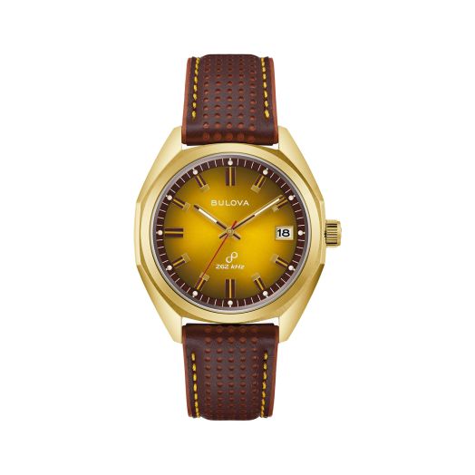 Gold-Tone Bulova Watch